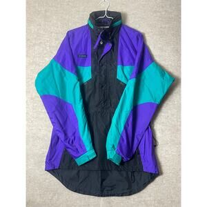 Columbia Sportswear Mens Vintage 1/2 Zip Pullover Parka Ski Jacket Size Large